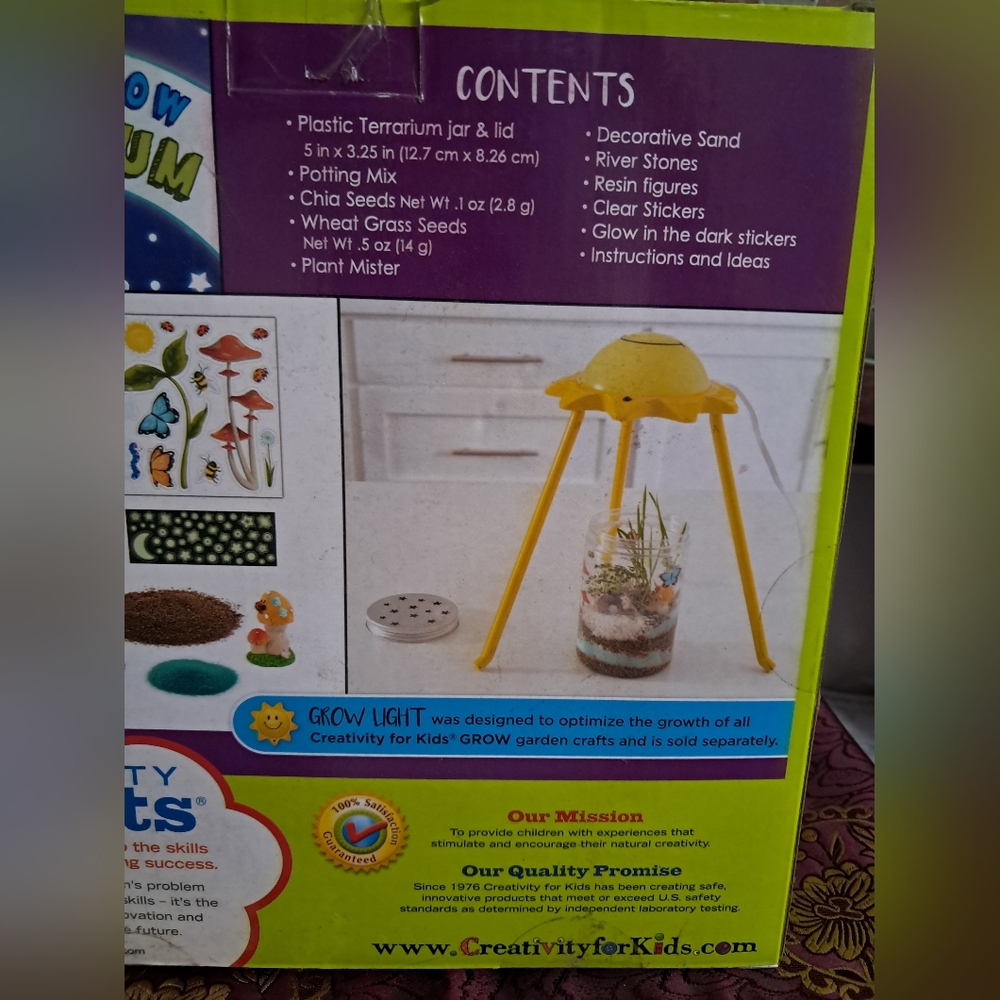 Nickelodeon Green and Purple Terrarium Kit - Picture 5 of 7
